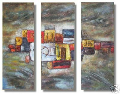 Dafen Oil Painting on canvas abstract -set236